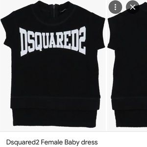 Dsquared2 Female Baby Dress Black